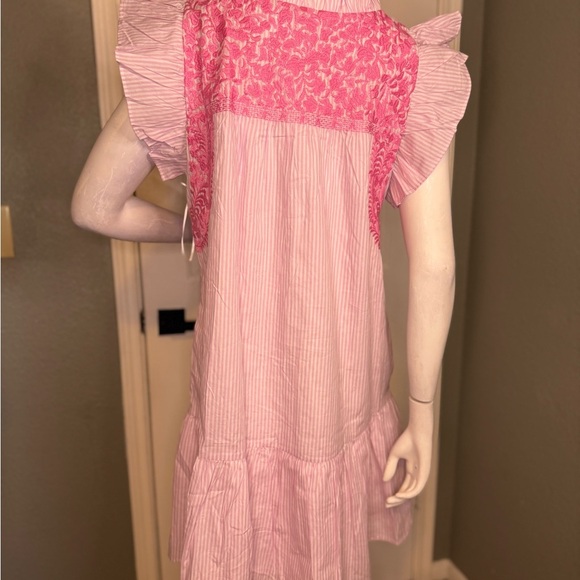 J Marie embroidered Carmel Top size L Retail $118.  #128 - Picture 9 of 12